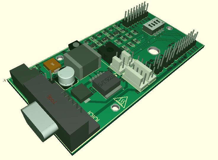 3D-Modell-Basisplatine