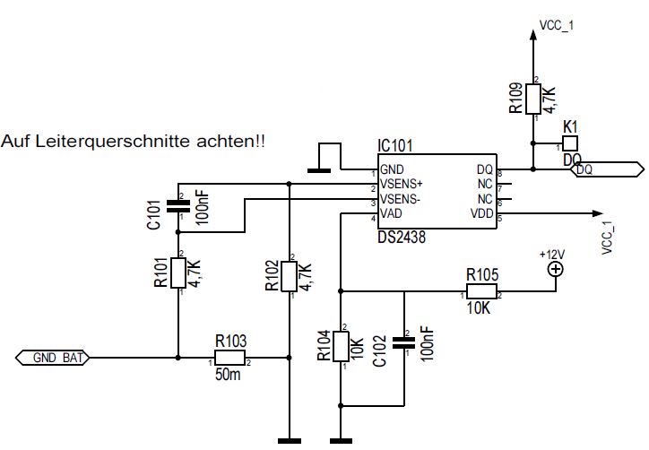 Schaltbild-Systemüberwachung