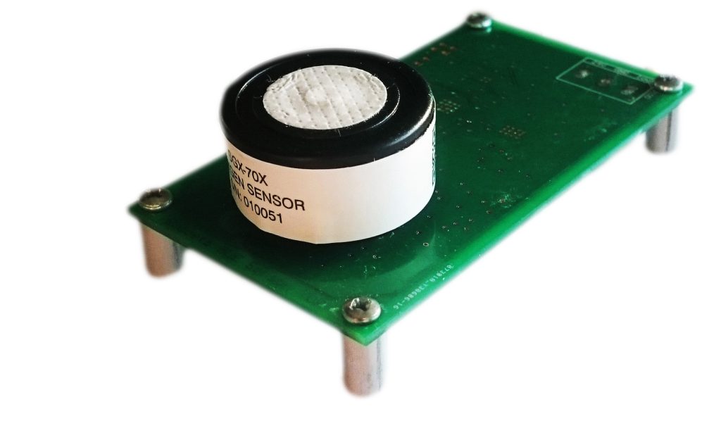 Platine-Gassensor