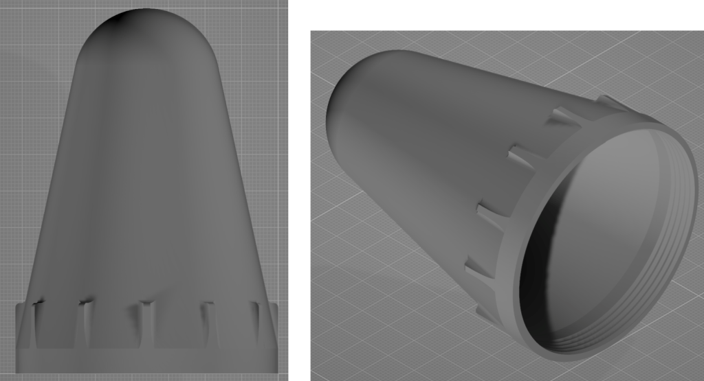 3D-Modell-Abdeckung