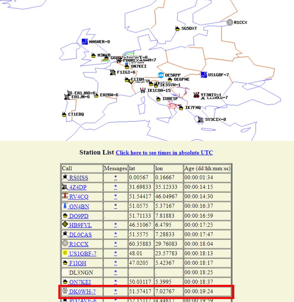 Erfolgreiche-APRS-Verbindungen-ISS
